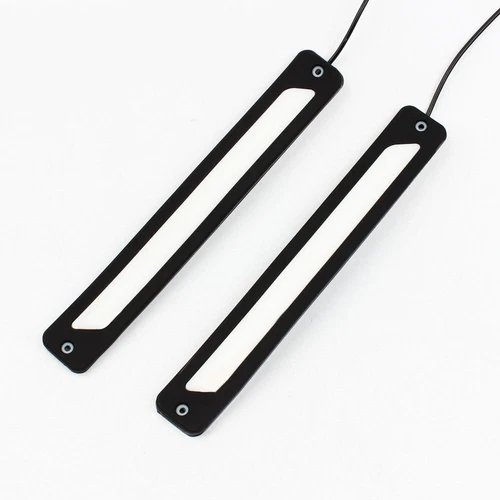 2Pcs Flexible DRL 12V Car LED Daytime Running Light Driving Daylight Fog Light - Picture 6 of 10