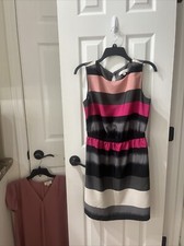 Loft medium petite sleeveless dress