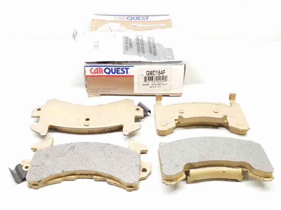 GMD154F Carquest Semi Metallic Disc Brake Pads Made In USA Free Shipping - Image 2 of 3