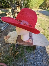 Vintage RED HAT COWBOY STYLE 100 Polyester - RED HAT SOCIETY