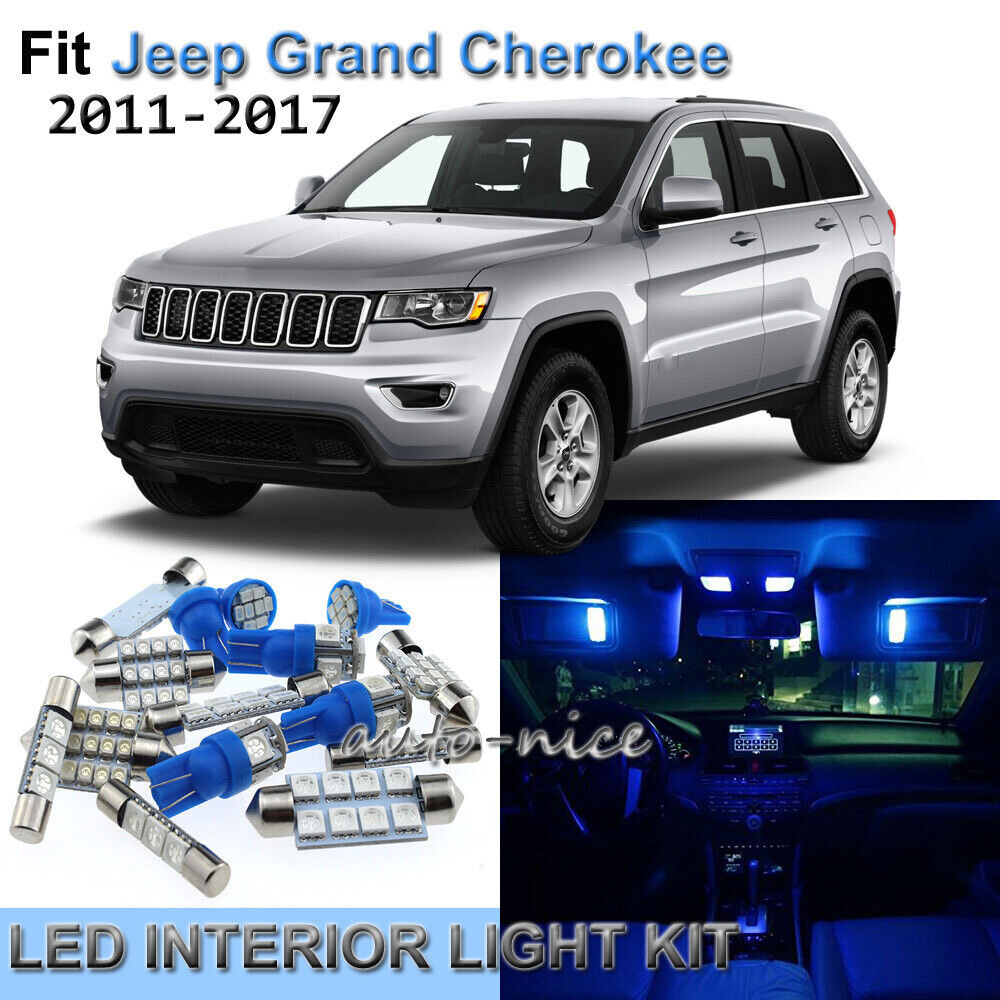 Complete LED interior light kit for 2014-2016 Jeep Compass - Fyre Flys