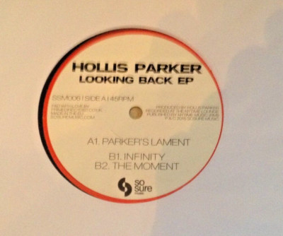 hollis parker - looking back ep . nr mint 12'' vinyl - deep house 