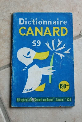Dictionnaire CANARD ENCHAINE Janvier 1959 - Photo 1/2