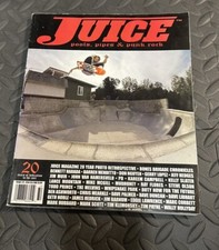Juice Skateboard Magzine Pool Pipes & Punk Rock Issue #72 2014 