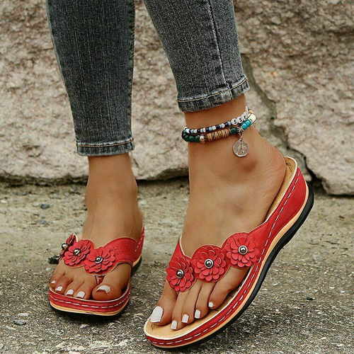 memory foam wide width sandals