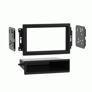 Dodge Caliber PK 2006-2009 Radioblende 1-DIN 2-DIN Autoradio Blende schwarz