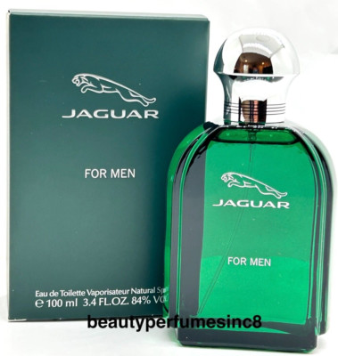 JAGUAR Green 3.4 oz EDT Perfume for Men New in Box