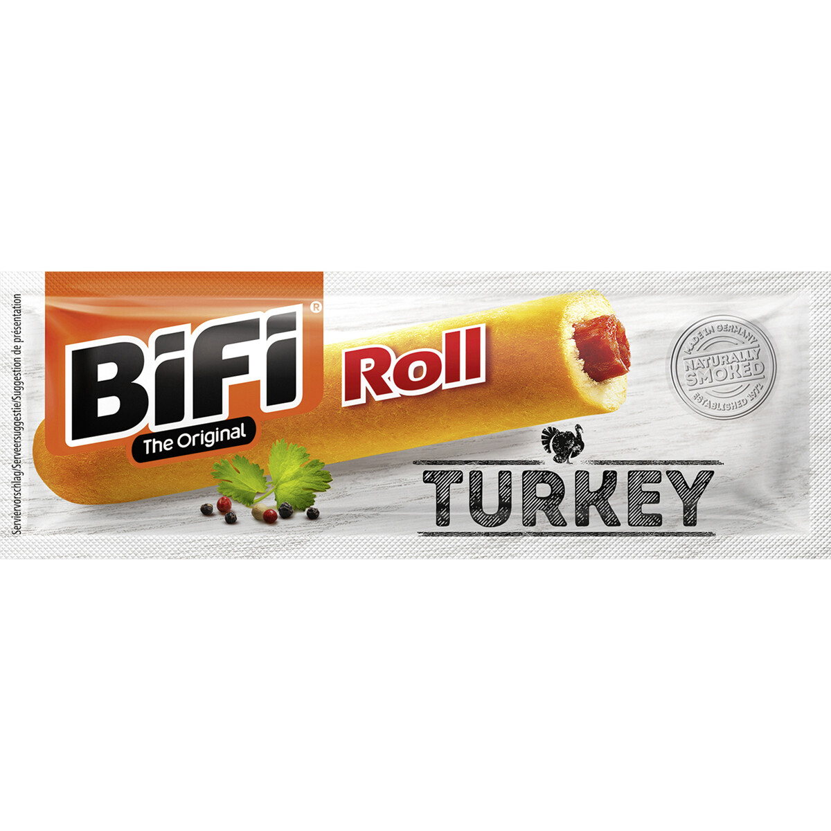 Bifi Roll Pavo Original Mini Salami En Masa Horneada 45g