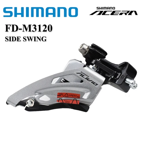 Shimano ALIVIO FD-M3120 2x9 Speed Side Swing Front Derailleur Mountain Bicycle - Picture 2 of 9