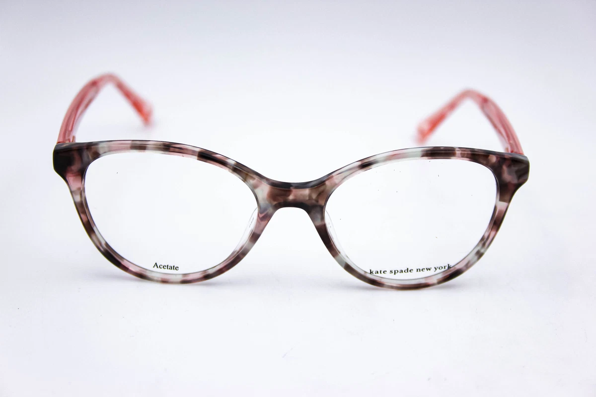 KATE SPADE Eyeglasses KSSHANTAL-0QTQ-50 Size 50/17/rectangular BRAND NEW W CASE kate spade new york Pink Metal Eyeglass Frames for sale | eBay main image 4