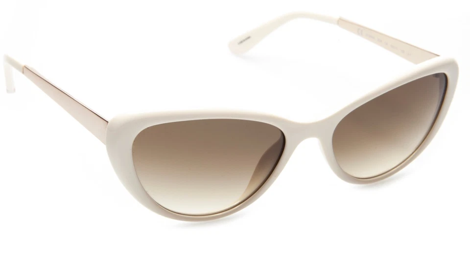 NOVO óculos de sol Juicy Couture JU 544/S EG8 CR BRANCO/CINZA DEGRADÊ 54-17-135 B38 - Imagem 3 de 4
