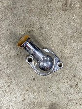 Small Block Chevy Chevrolet Thermostat Housing Chrome Neck Water Outlet Sbc 350