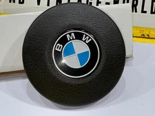 Genuine BMW 85-89 E30 325i E & E28 535i 3 poke steering wheel BMW horn 1 Switch