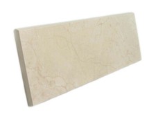 Sockelfliese 28,5x9,4cm Fliesen Sockelleisten Feinsteinzeug Crema marfil poliert