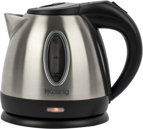 Bollitore Professionale Compatto H.Koenig BO12 1.2L Acciaio Inox