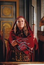 CLARE HIGGINS signed Autogramm 20x30cm DOCTOR WHO in Person autograph COA