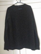 COS Women’s 100% Wool Speckled Tweedy Jumper Size S