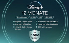 Disney+ Plus 12 Monate Premium (keine Werbung...
