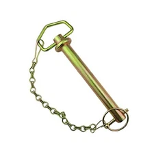NRC&XRC Hitch Pin with Chain Accessories for Tractors, 3/4 by 6-1/4-Inch 