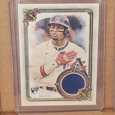 Christopher Morel 2023 Allen & Ginter Rookie Framed Relic Card Chicago Cubs