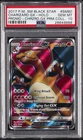 2017 POKEMON SM BLACK STAR PROMO #SM60 FULL ART/CHARIZARD GX PSA 10