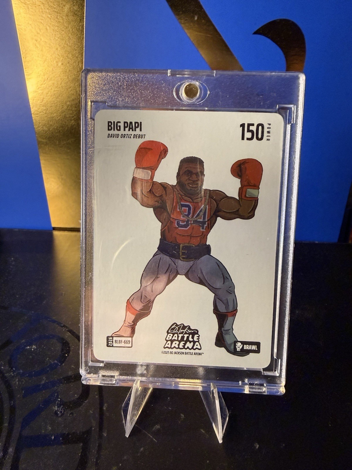 Bojackson Battle Arena Big Papi David Ortiz Debut Brawl Card BLBF-669 150