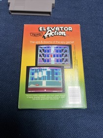 Elevator Action complete in nintendo nes collector lot CLEAN Looks Brand New