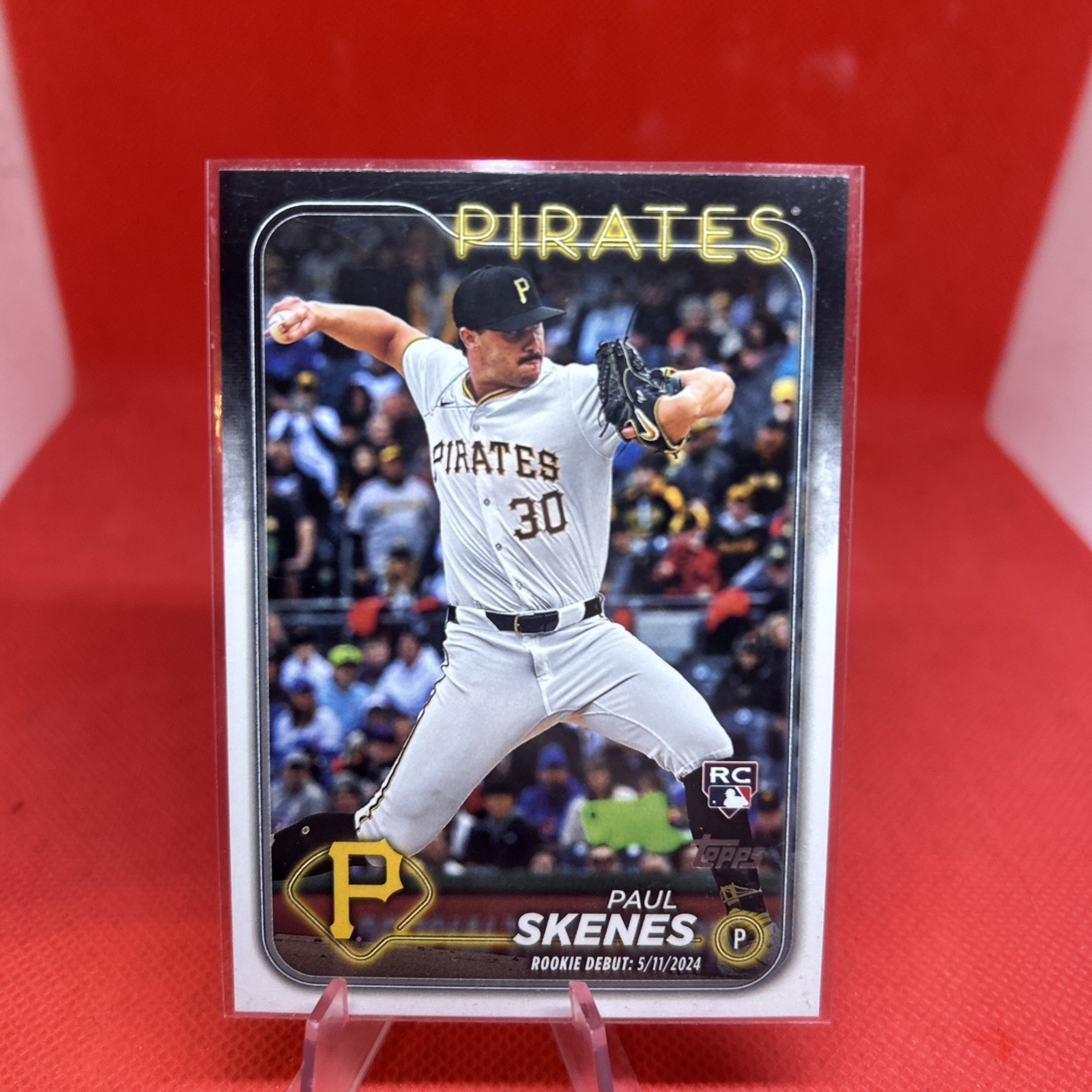 Paul Skenes 2024 Topps Update #US288 Rookie Debut Price Guide 
