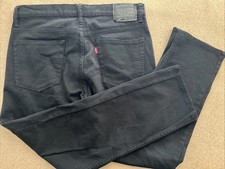 Youth Boys Levi  s Black Jeans 502 Size 18-Regular W29 L29 Regular Taper Jeans