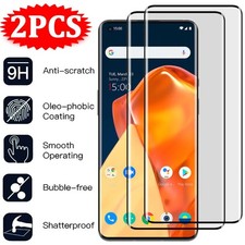 2PC Protector Tempered Glass Screen for OnePlus 15 13 13R 12 12R 11 Ace 5 Nord 3