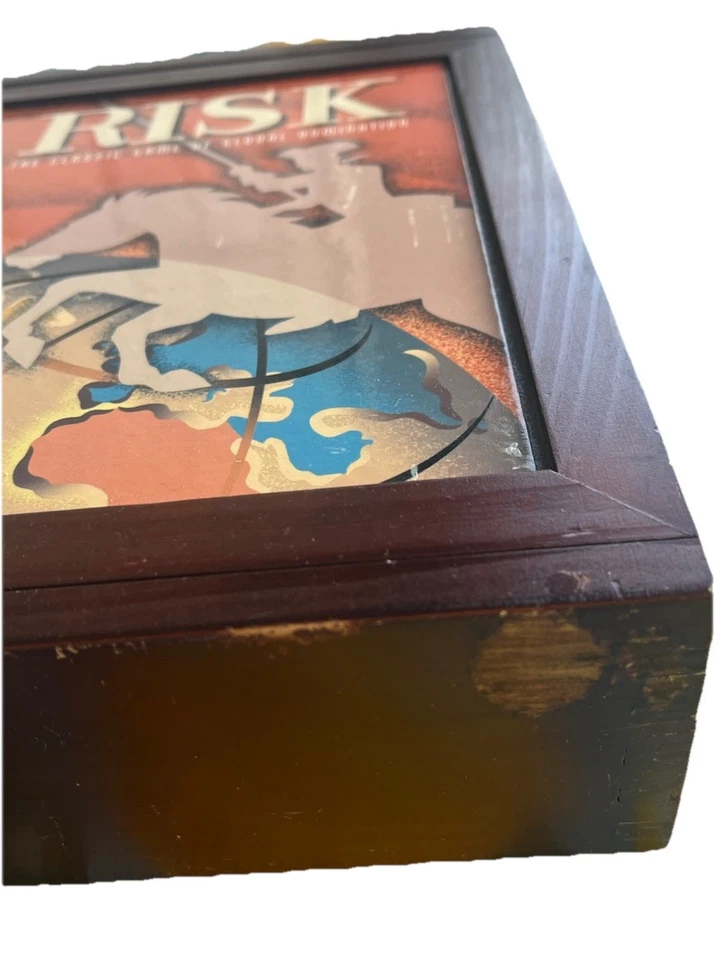 De colección El Juego de la Vida Clásico Tablero Madera Estantería Caja COMPLETA Defectuosa Foto 4 de 4