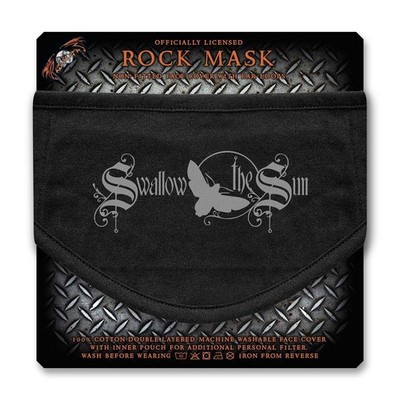Swallow The Sun Logo schwarze Gesichtsmaske OFFICIAL