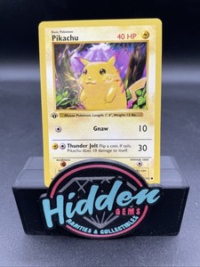 1st Edition Shadowless Pikachu | eBay