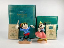 Walt Disney Classics Collection Brave Little Tailor Mickey & Minnie WDCC w/ COA