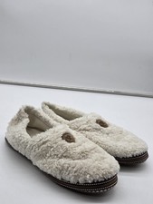 Ariat Slippers Shoes Women 9 appaloosa snuggle Fleece Slip On Logo House Cozy