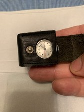 Stowa Germany Mini Réveil De Voyage  Travel Alarm Clock 1 3/4" In Case