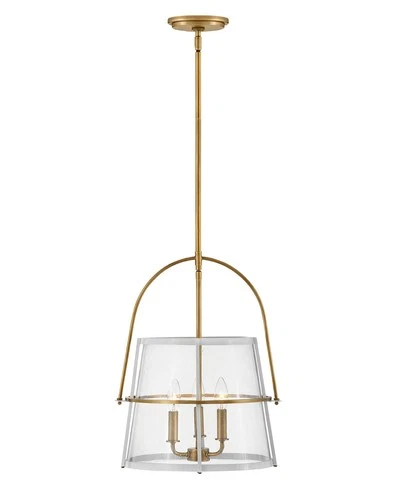 Hinkley Lighting 38113 Tournon 3 Light 15"W Pendant - Nickel - Picture 2 of 7