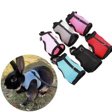 Polyester Guinea Pig Rabbit Leash Rabbit Vest Harness  Pets Supplies