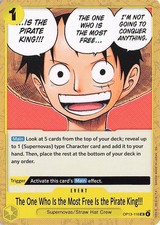 The One Who Is The Most Free Is The Pirate King OP13-116 Prices