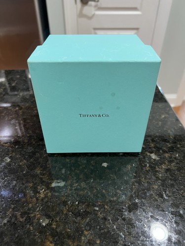 Adorno bola cristal cristal Tiffany & Co Navidad 2019 con caja pegatina original - Imagen 4 de 4