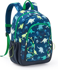 Kids Backpack for Kindergarten Water Resistant Preschool Backpack Dinosaur Boys