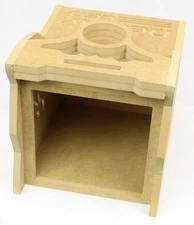 Deejay LED TBH1DIN5EQ 1 Din Space Plus 5 Eq Stylish Wooden Controller Case For