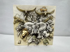 Picturesque “Storm Brewing” Harmony Kingdom Tile UK Made