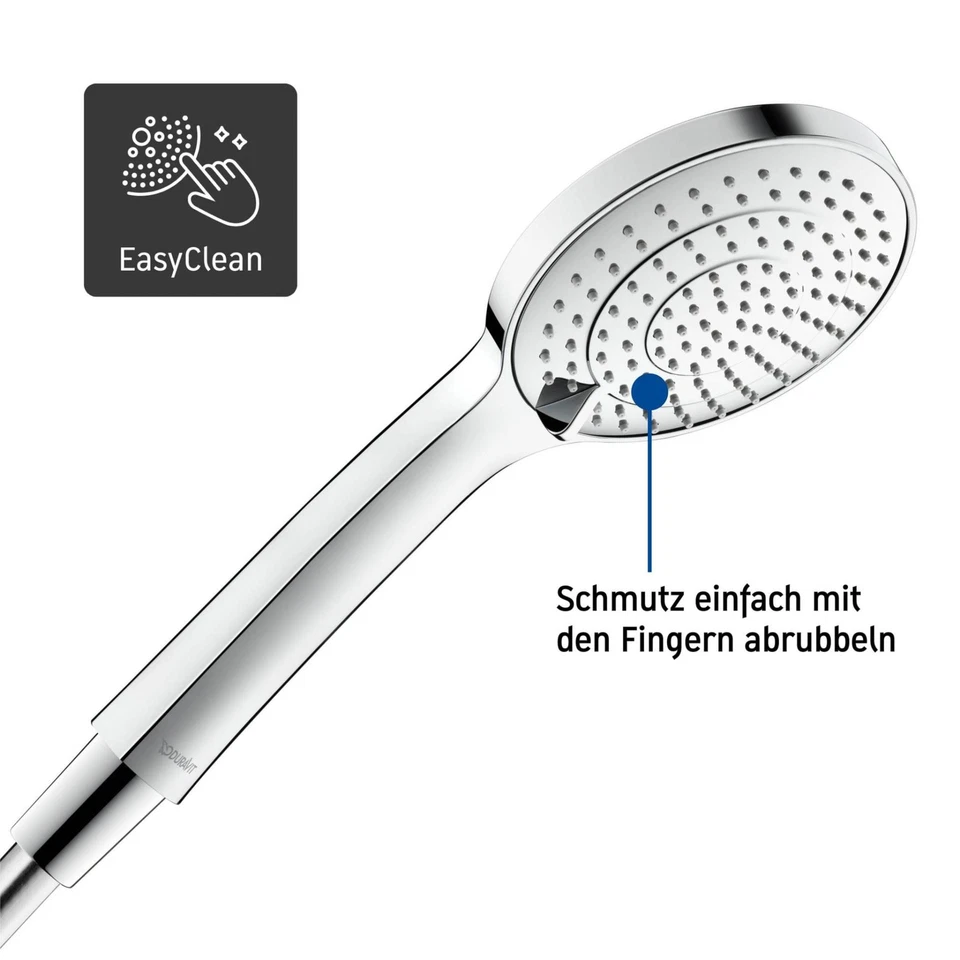 DURAVIT Handbrause 3jet 110 MinusFlow Duschbrause Duschkopf Regendusche - Bild 4 von 4