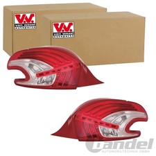 2x VAN WEZEL RÜCKLEUCHTEN SET LINKS+RECHTS passend für PEUGEOT 208