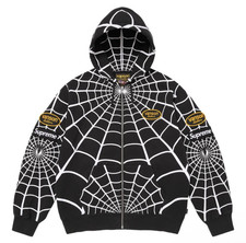 Supreme Vanson Leathers Spider-Man Full Zip H...