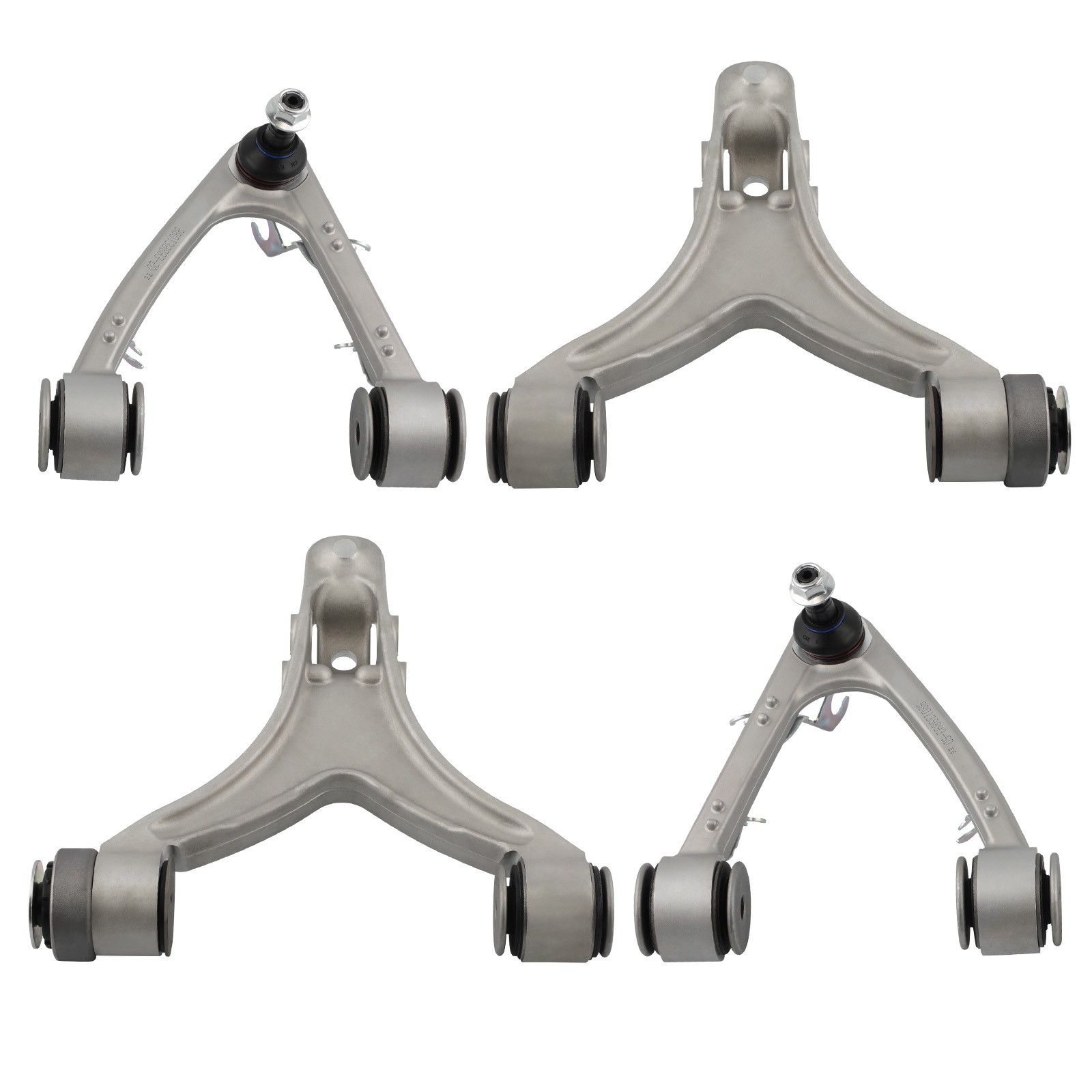 4pcs Front Control Arms For 2007-2013 Maserati Quattroporte GranTurismo M139