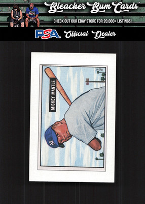 1989 Bowman NNO Mickey Mantle Reprint Sweepstakes Entries