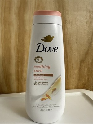 DOVE SOOTHING CARE CALENDULA INFUSED OILS BODY WASH 20 OZ