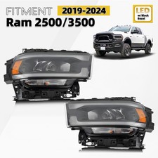 For 2019-2024 Ram 2500/3500 LED Headlight w/ ...